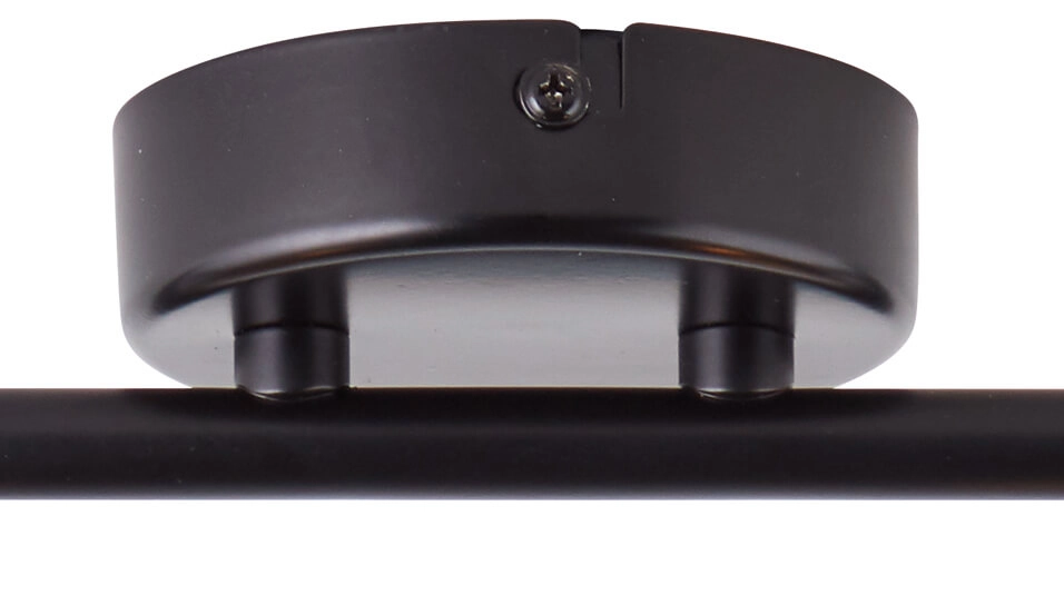 Taches Santy 2 lumières noir avec bois Brilliant 4004353391040