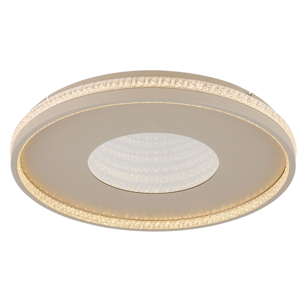 Plafonnier design Shirley brun sable Ø 50,5cm Globo 9007371578351