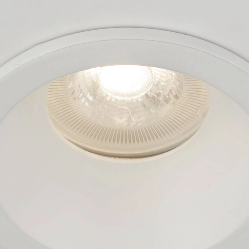 Spot encastré Slim Trim IP65 blanc Lyora