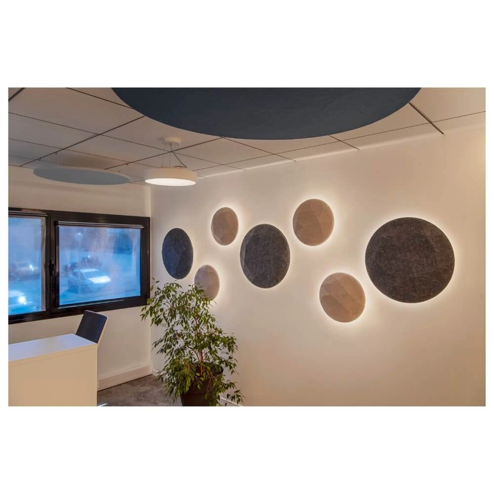 Capuche en feutre Mana Ø 60cm - beige SLV 4024163248129