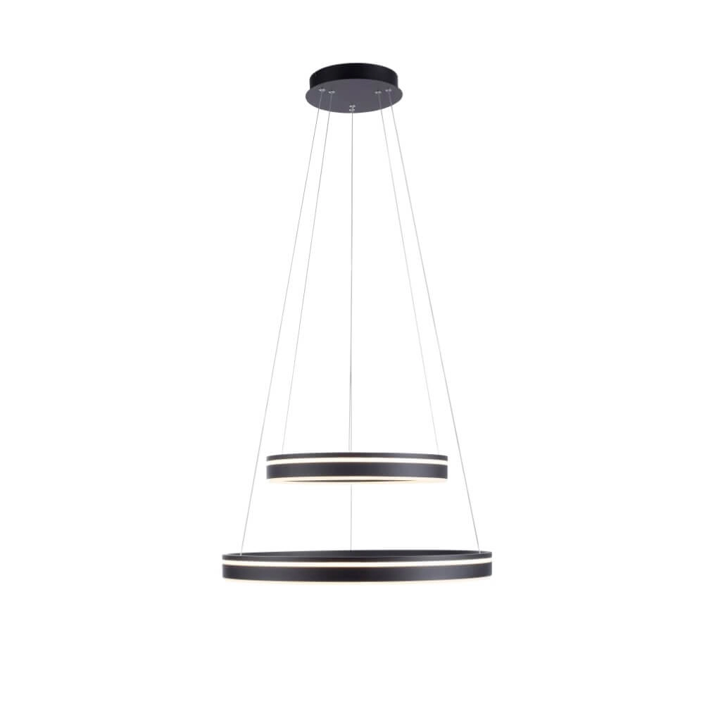 Lampe suspendue Q-Vito Ø 59cm anthracite Paul Neuhaus 4012248367445