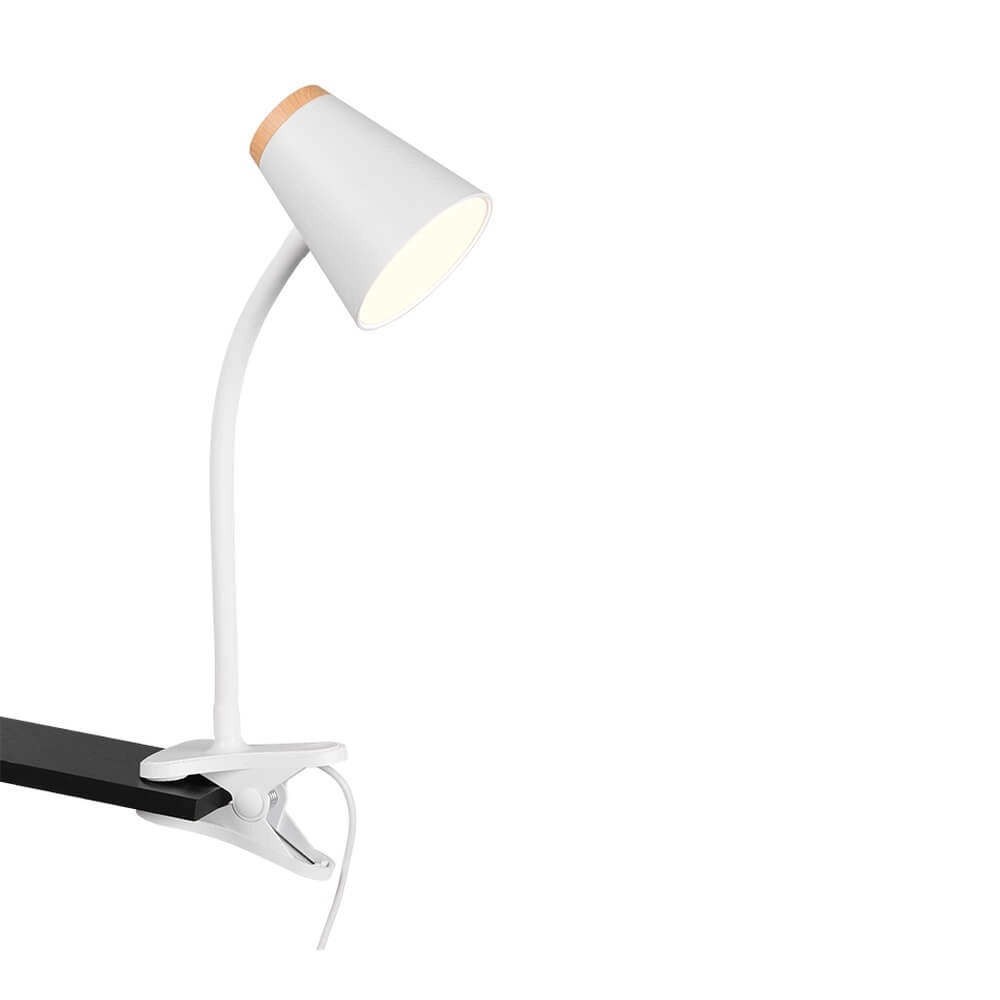 Lampe de serrage Pongo blanc