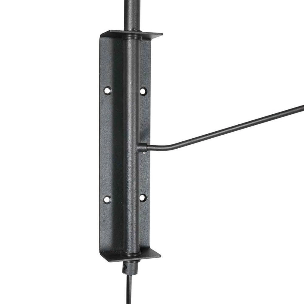 Applique murale Pintino noir avec bronze Steinhauer 8712746176506