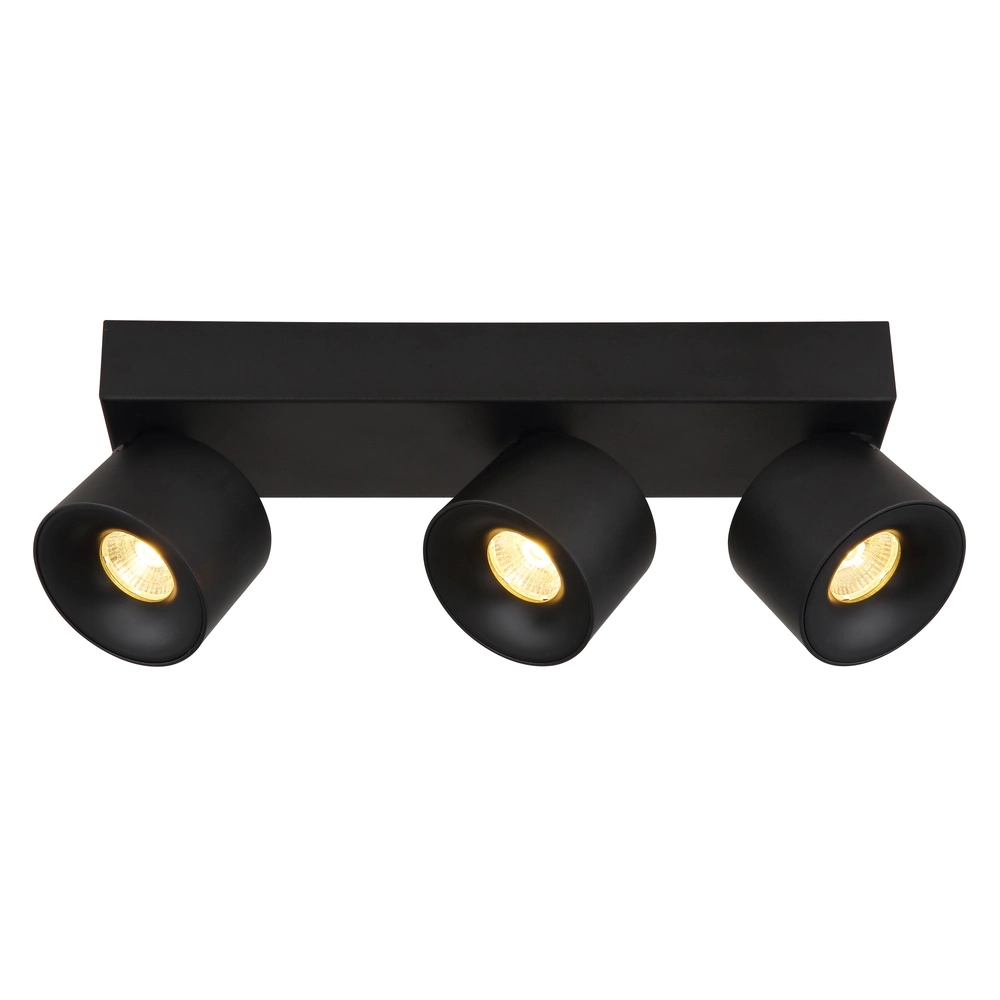 Lampe de plafond élégante Rae Noir à 3 lumières Globo 9007371456642