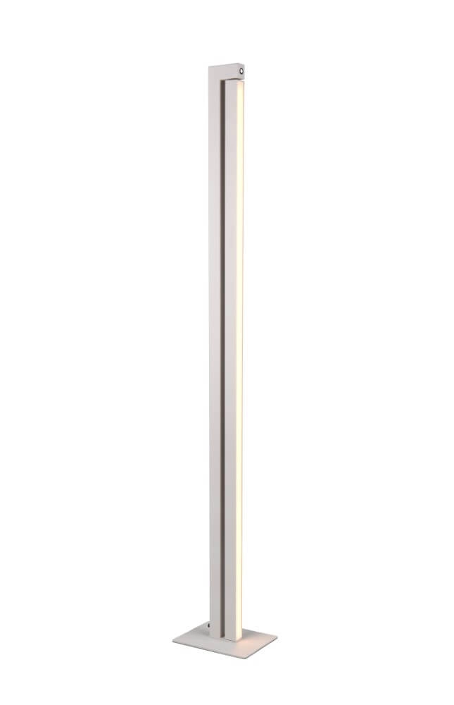 Lampadaire LED Seeker 130 cm - blanc Trio 4017807615708