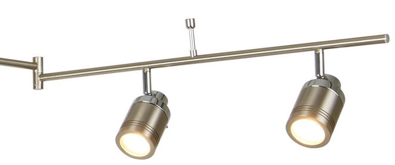 Spot LED en saillie Samson 6 lumières Searchlight 5053423096803