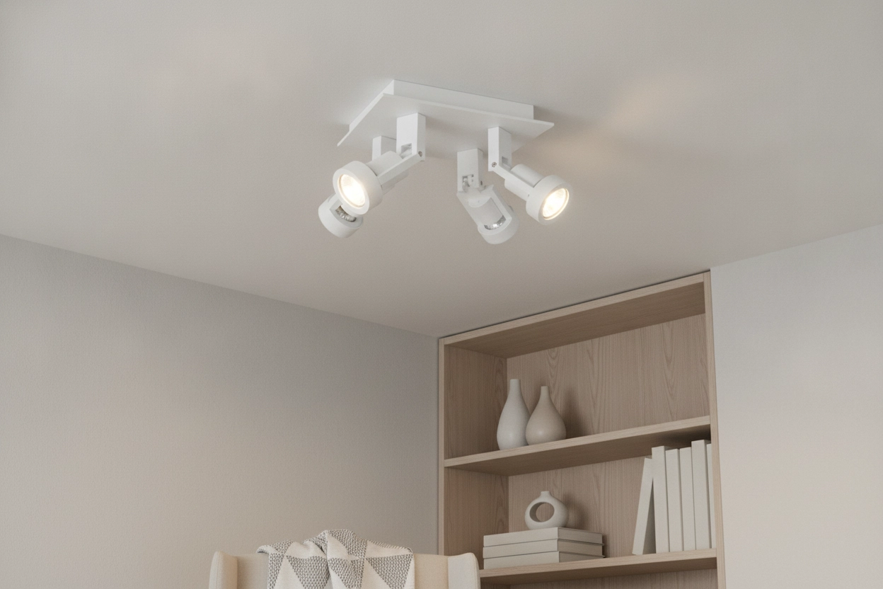Lampe spot Tech 4 lumières
