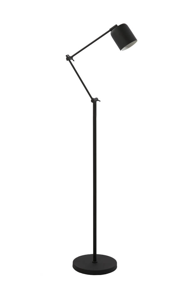 Lampe de lecture noire Rijeka 150cm Light & Living 8717807742171