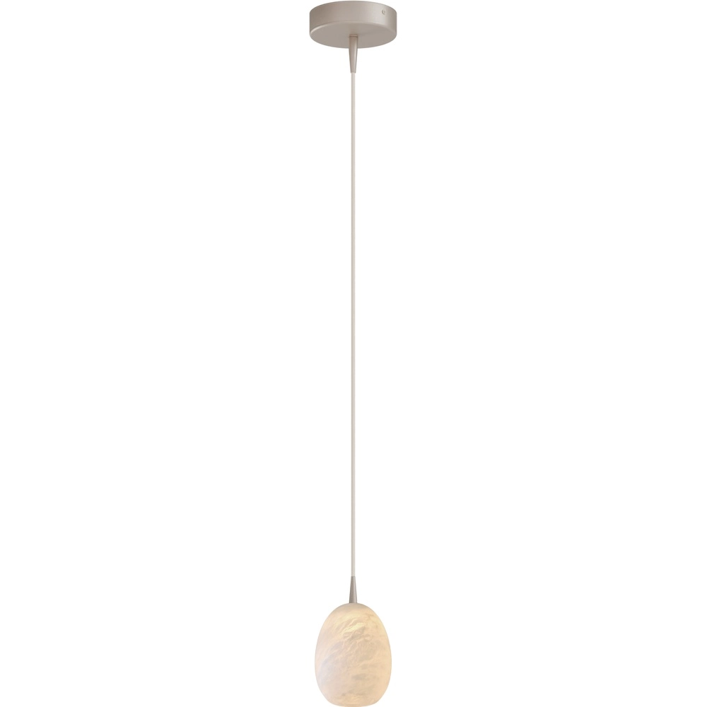 Lampe pendante de conception Alta terra beige Ø 10,8cm