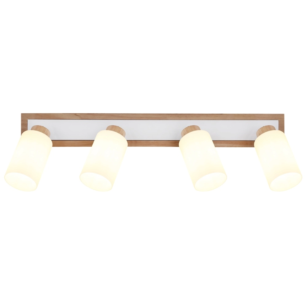Lampe de plafond Rowena Bois 4-léger Globo 9007371583362
