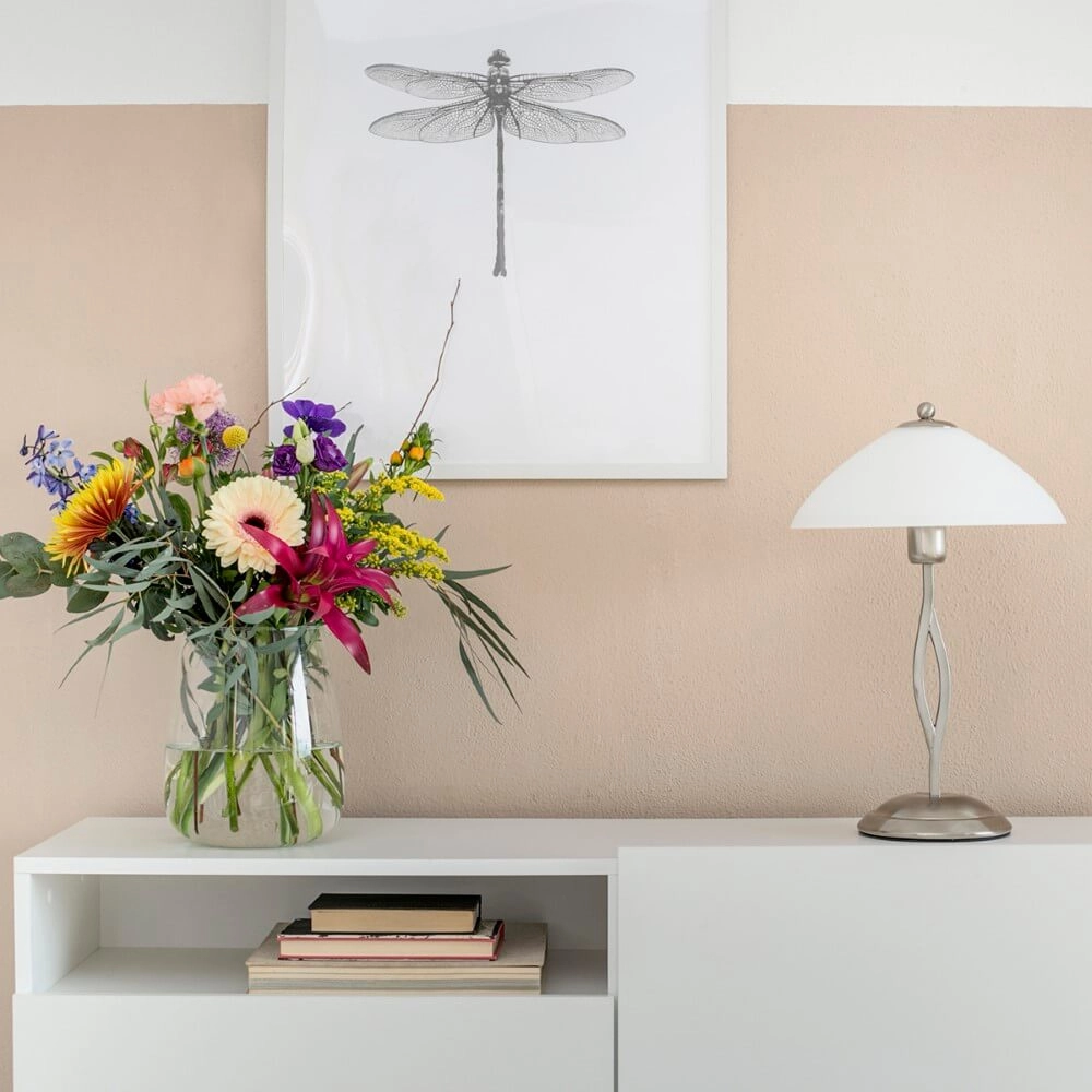 Lampe de table Capri chrome mat Steinhauer 8712746085372