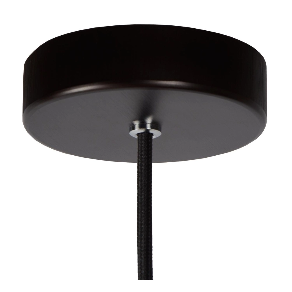 Lampe suspendue Zino Ø 10 cm de noir Lucide 5411212740885