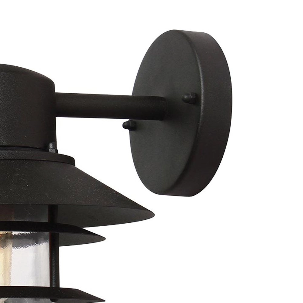 Lampe d'extérieur Helsinger Down noir Franssen 5024005263012