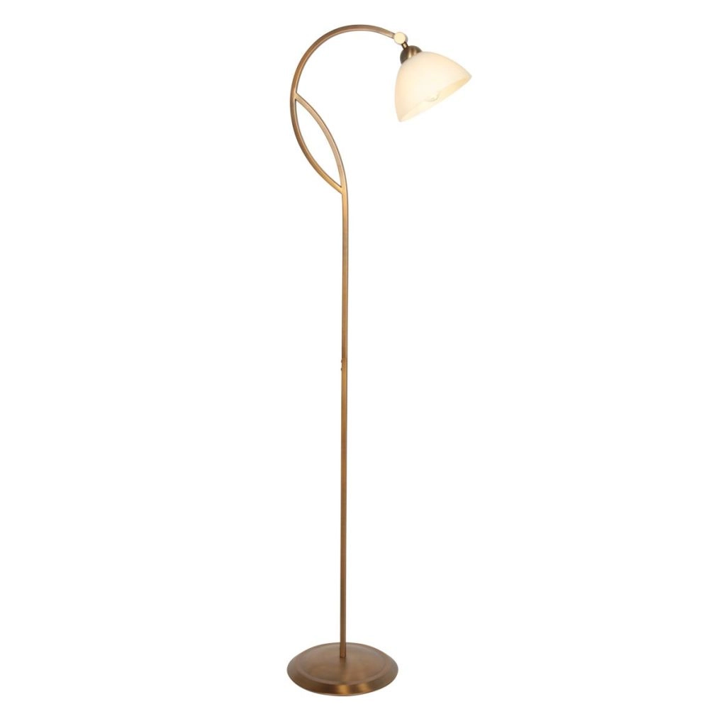 Lampe sur pied classique Anthea bronze