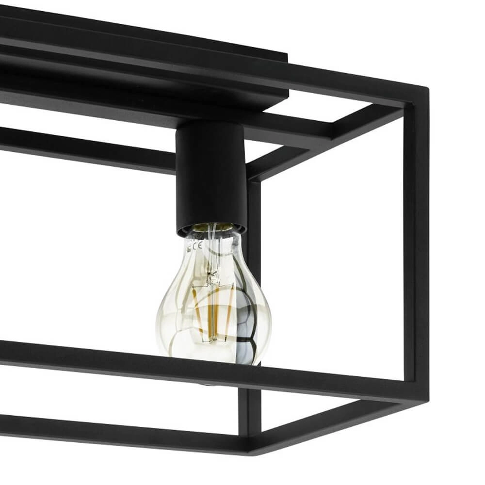Plafonnier noir Eldrick Eglo 9002759322533