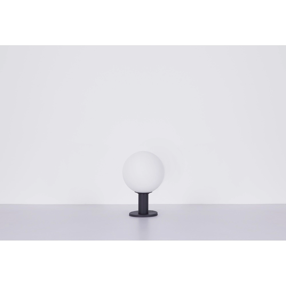 Lampe à piédestal Ossy anthracite Globo 9007371427536