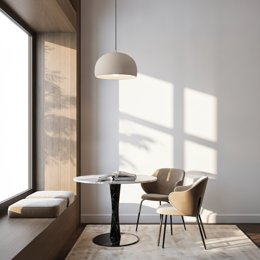 Lampe pendante moderne Davo gris Ø 43cm