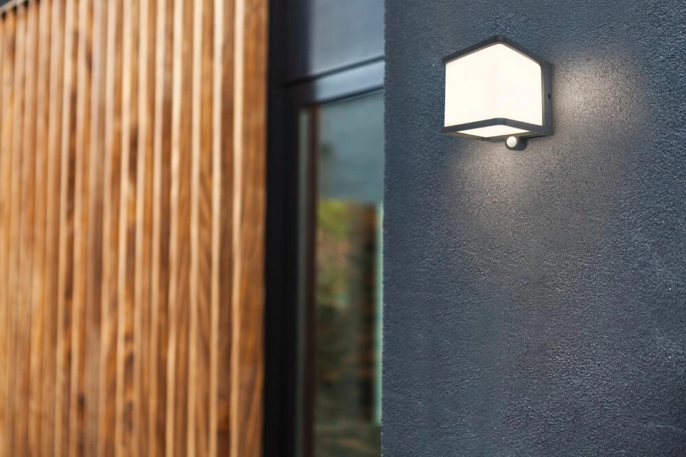 Applique Doblo anthracite solaire Lutec 6939412012384