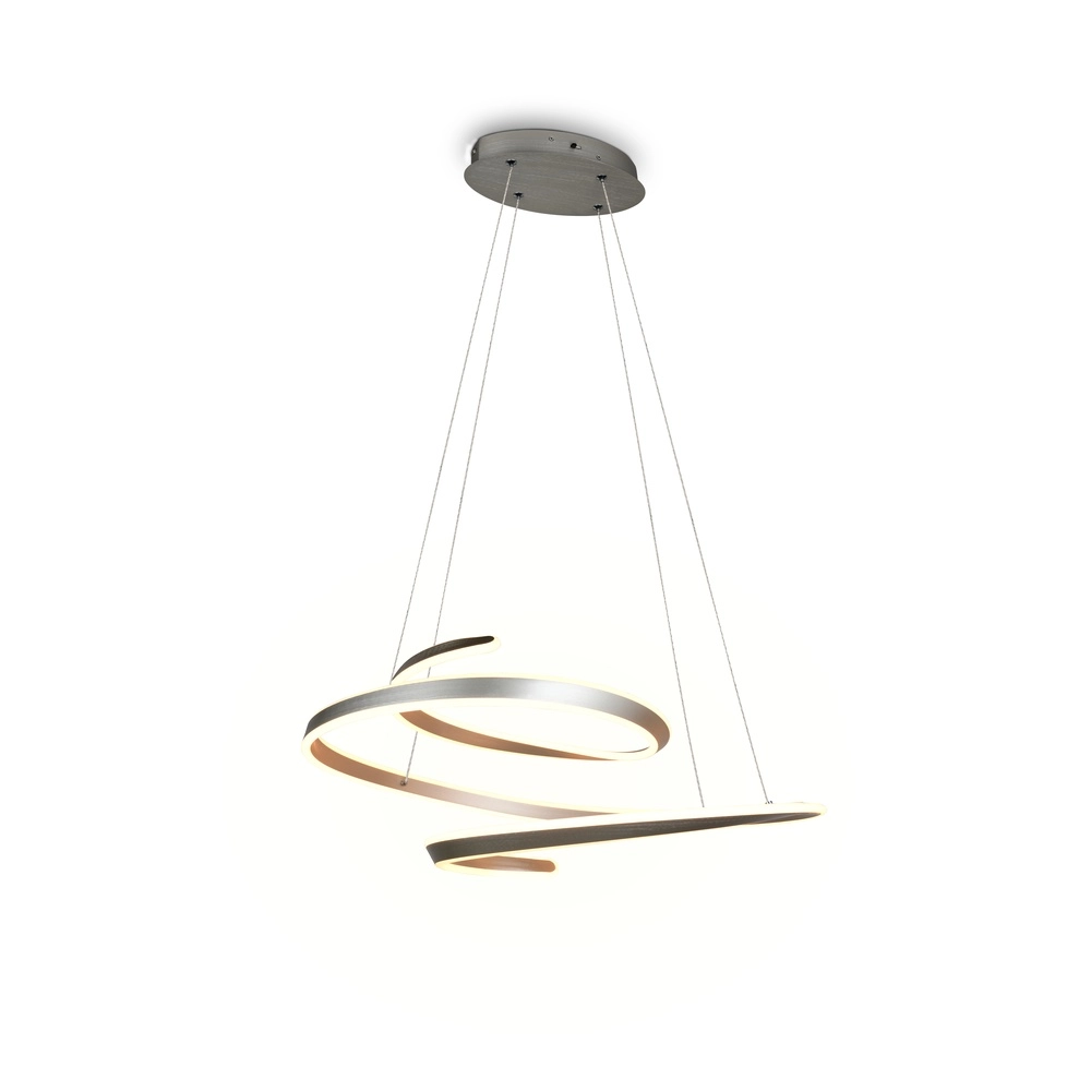 Lampe pendante moderne Arlington nickel