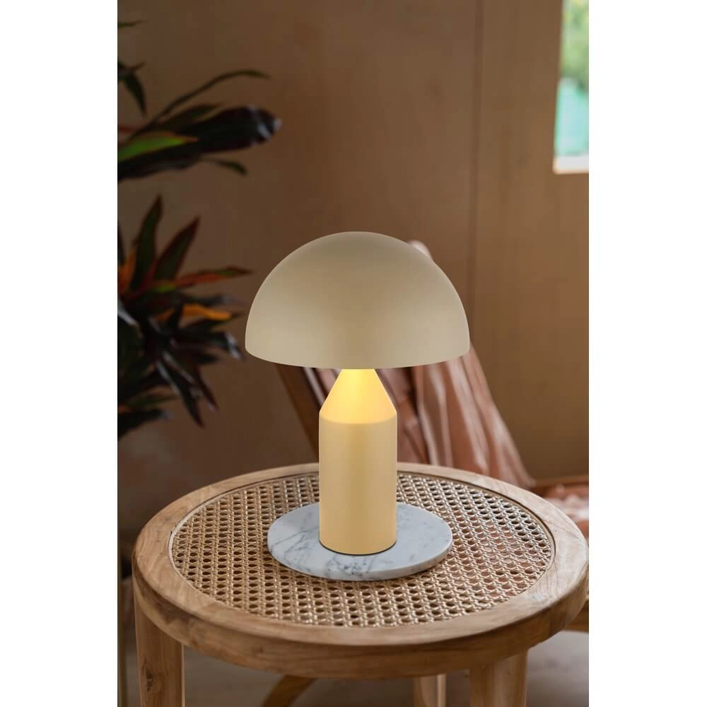 Lampe de table design Atoma brun sable Globo 9007371462780