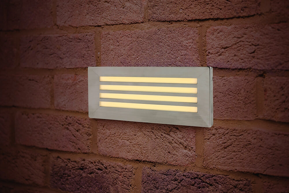 Applique en acier inoxydable Brick Lyora 5055788232544
