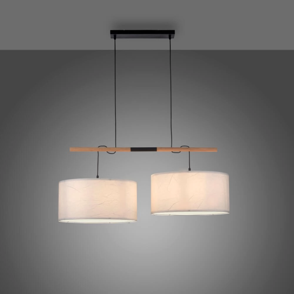 Lampe suspendue blanche Green Sofie duo Just Light 4043689995003