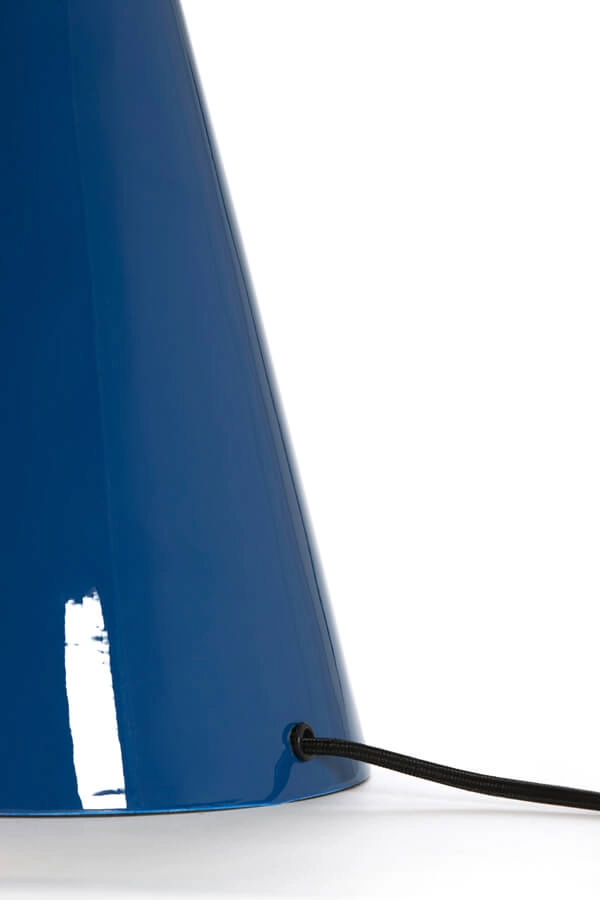 Lampe de table design Surrina bleu Ø 26cm Light & Living 8717807743536