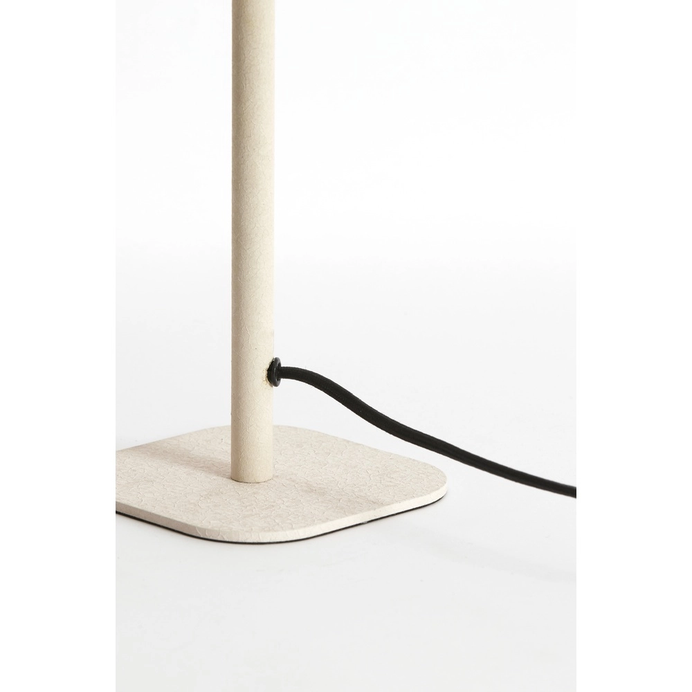 Lampe de chevet Elenie 13x13cm - crème mate Light & Living 8717807818647