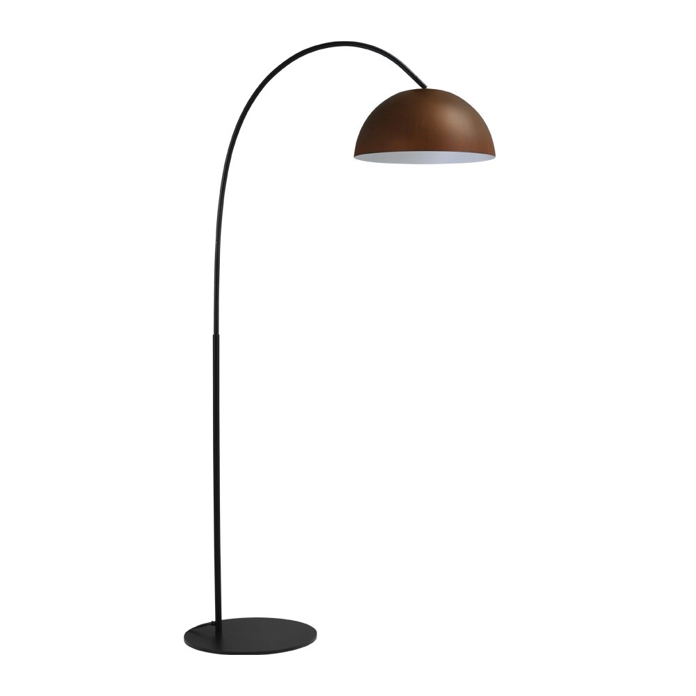 Lampadaire Industria 186 brun rouille avec du blanc Lampadaire Industria 186 brun rouille avec du blanc