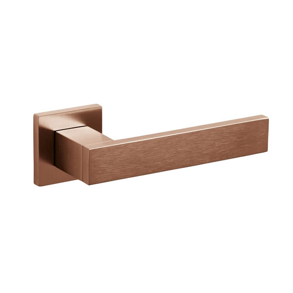 Poignée de porte design Diana Cuivre mat