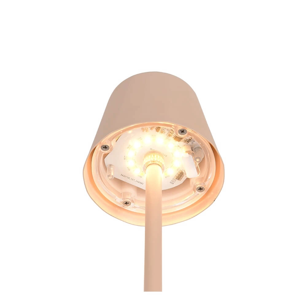 Lampe de table rechargeable Diaz sablonneux Trio 4017807644791