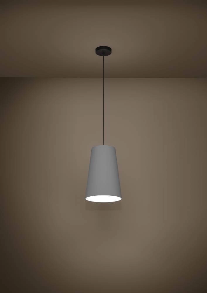 Lampe suspendue Petrosa avec capuche grise Stars of Light 9008606238149