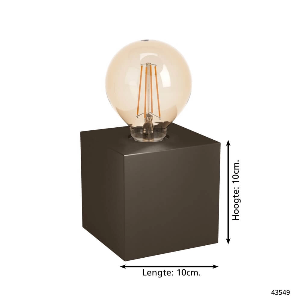 Bloc de table Prestwick 2 bronze foncé Eglo 9002759435493