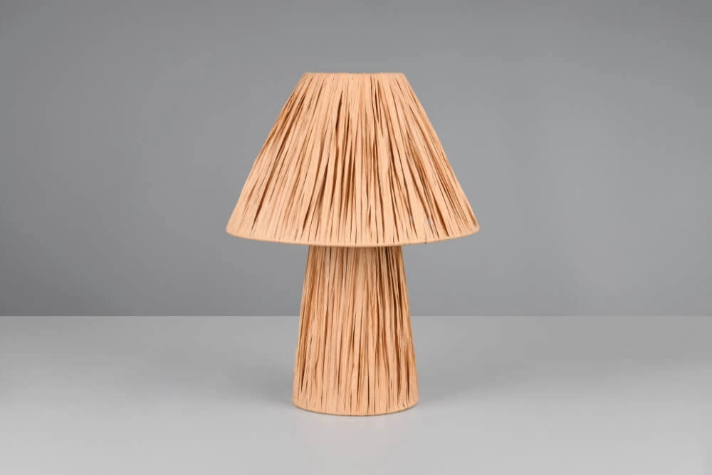 Lampe de table en rotin Anea Trio 4017807614855