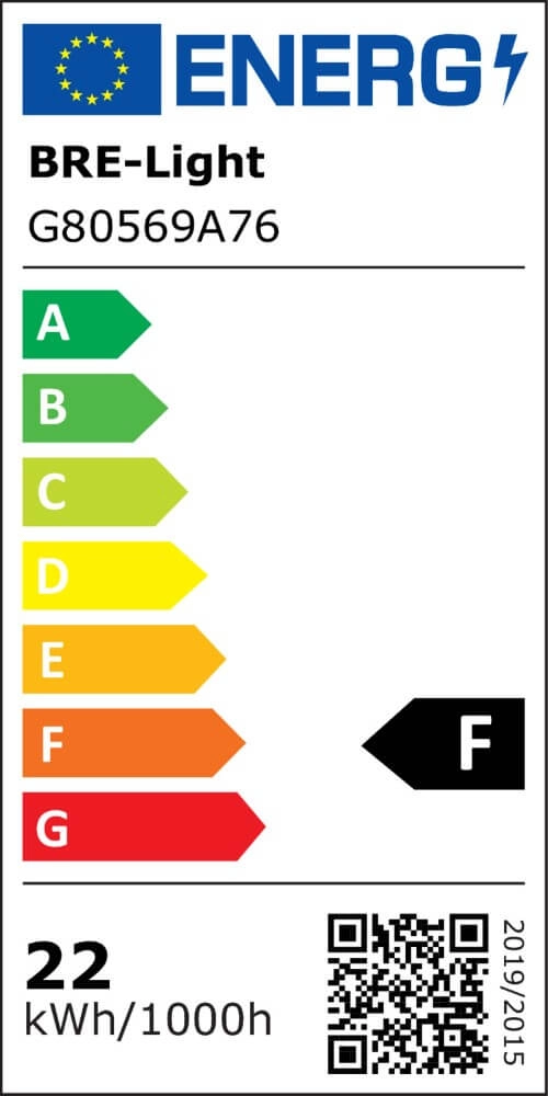 Plafonnier design Slimline noir Ø 33cm Brilliant 4004353426551