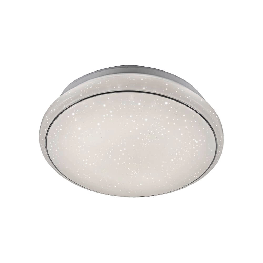 Plafonnier Jupiter 35cm - 3000-5000K effet étoile blanc Just Light 4043689927189