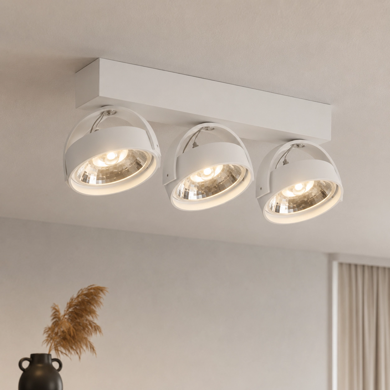 Spot de plafond 3 lumières Dutchess 12 volts
