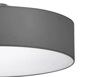 Plafonnier Hotel 50 cm anthracite Trio 4017807505627