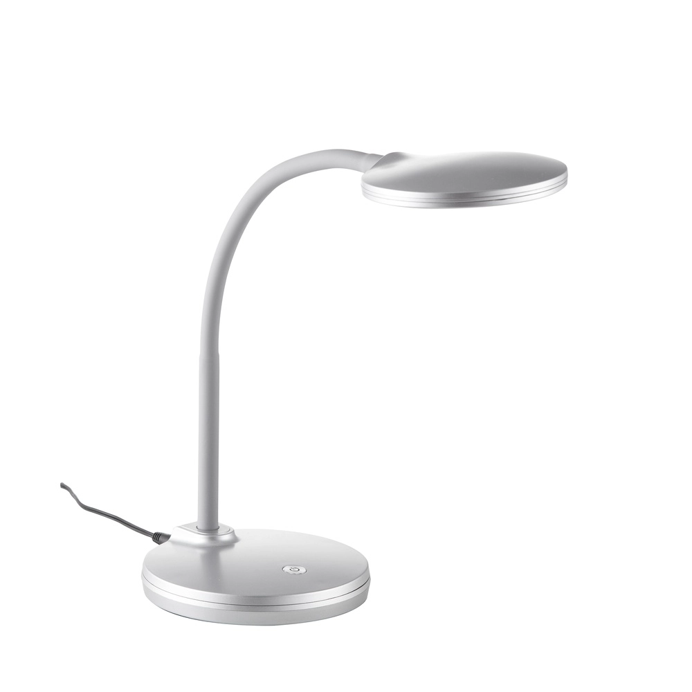 Lampe de bureau à LED Carmen Gris argenté