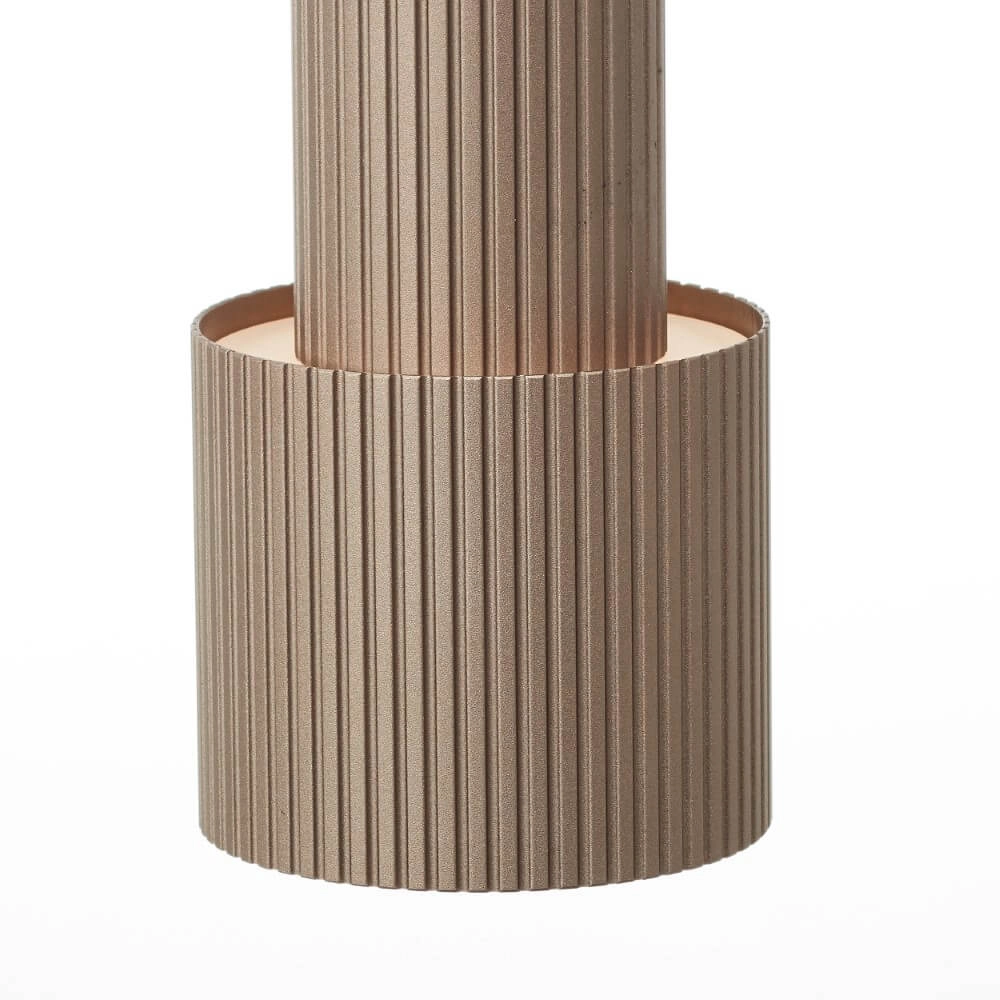 Lampe suspendue droite Cadiz noir avec du bronze Brilliant 4004353446948