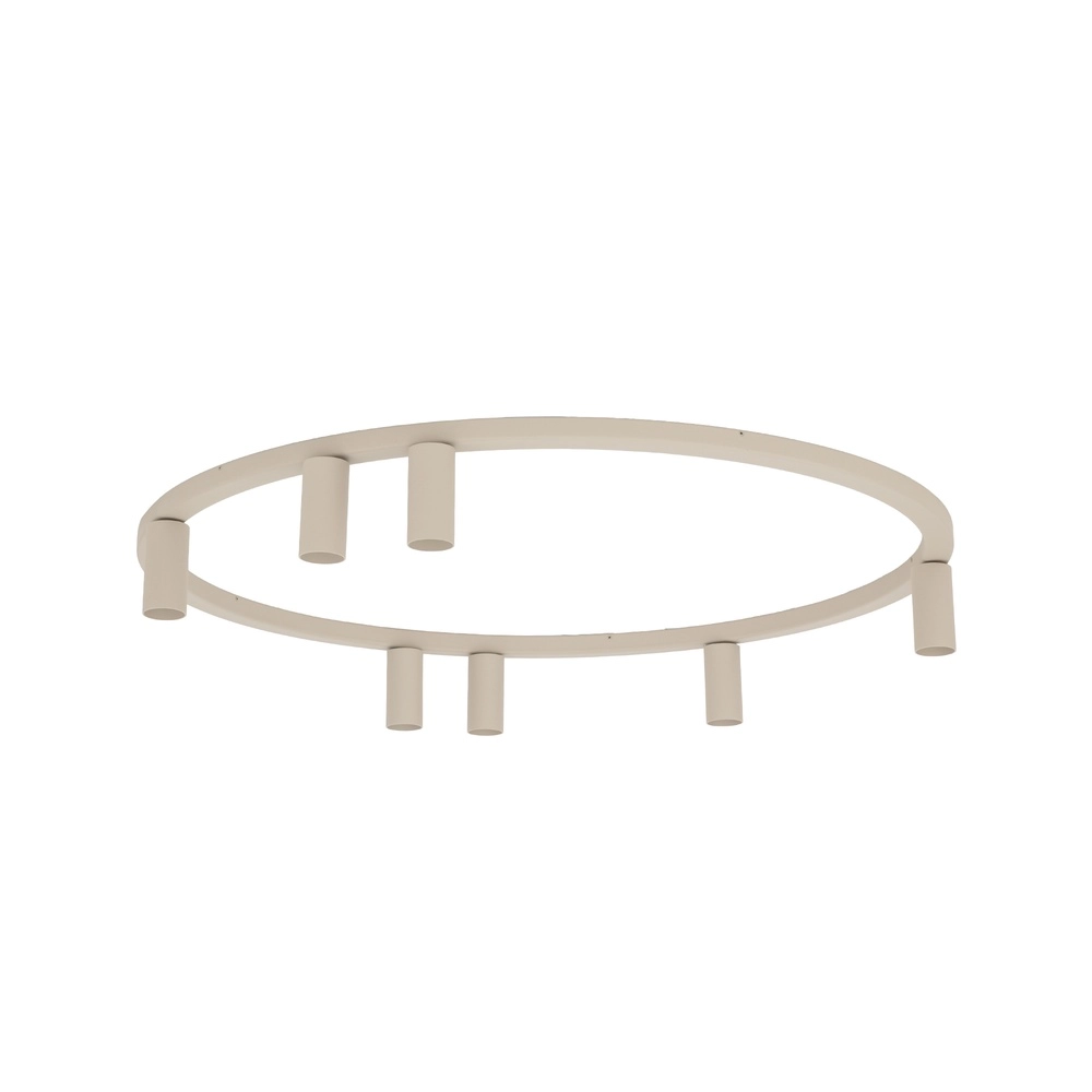 Projecteurs circulaires montés en surface Fourty 7x GU10 - beige