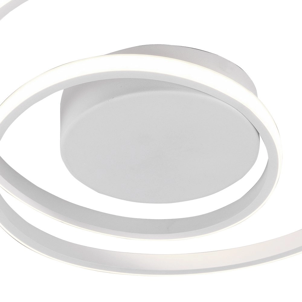 Plafonnier moderne Zibal Ø 39 cm Trio 4017807442113