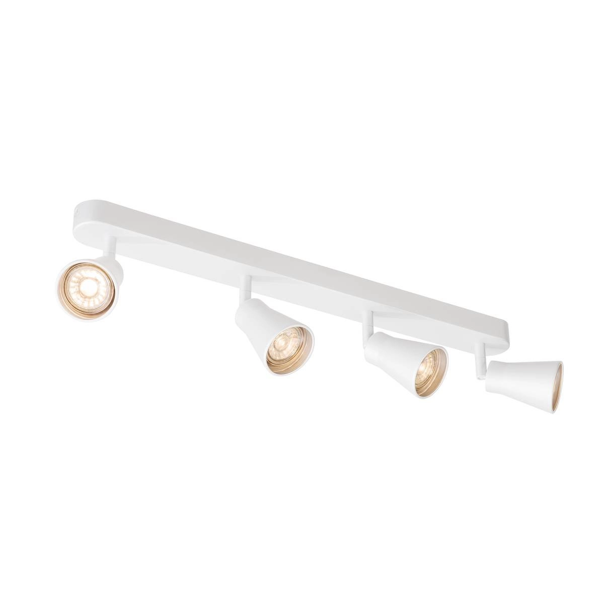 Spot de plafond Avo 4 lumières blanc