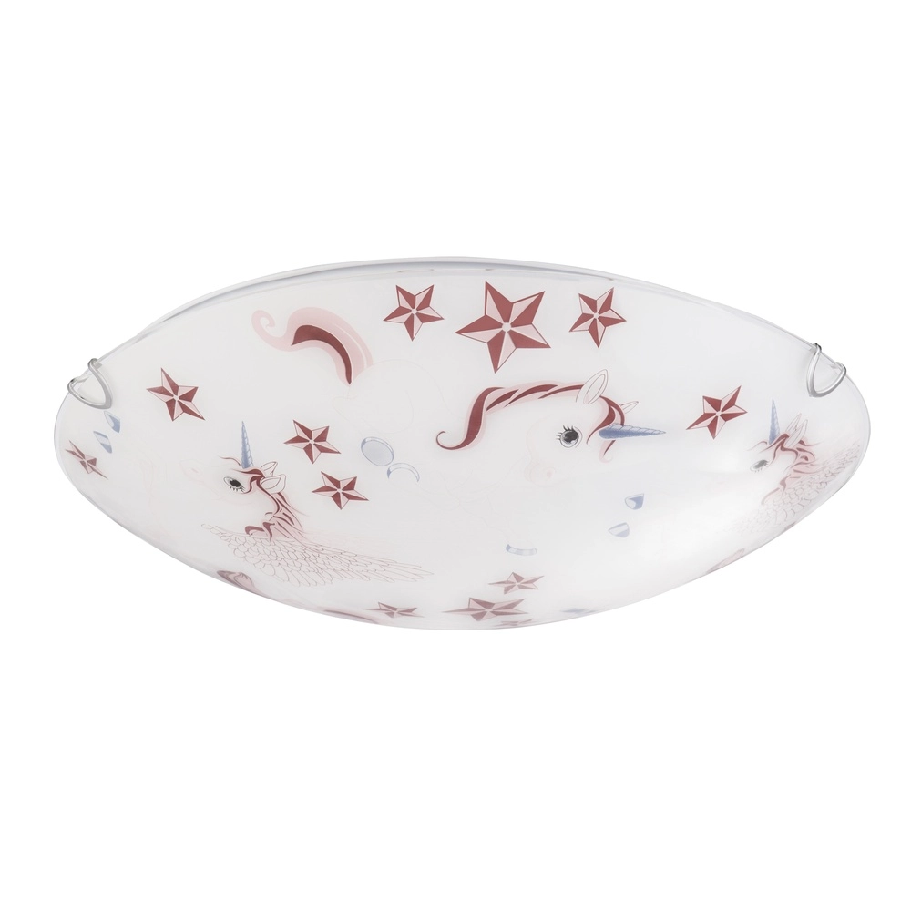 Éclairage de plafond de la chambre des enfants Natalie Licorne Globo 9007371371921