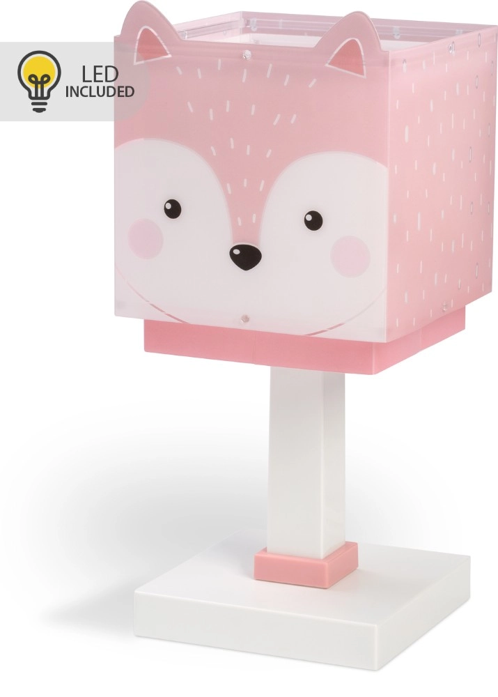 Lampe de table Fox rose