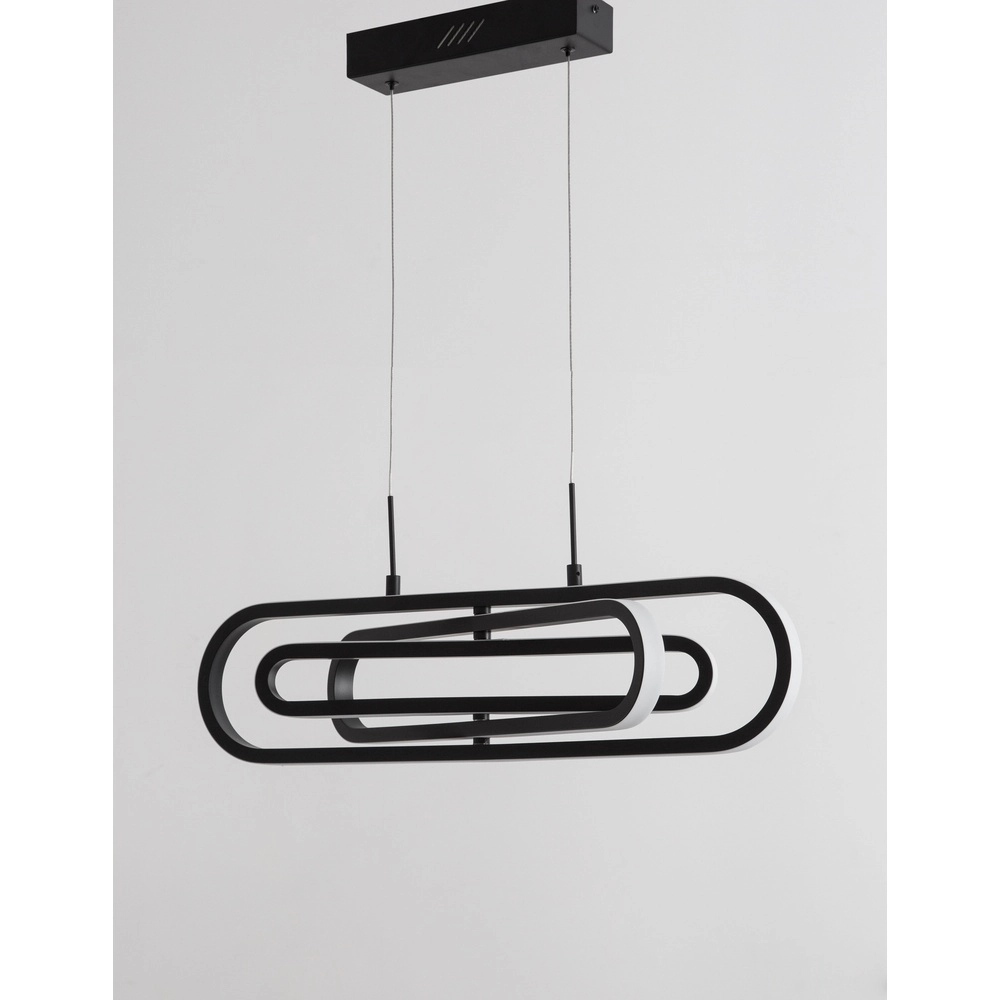 Suspension design Arte Ovale noir Lyora 5212017426000