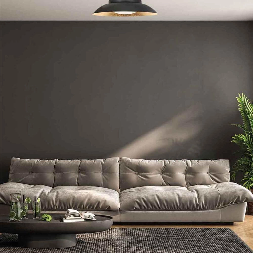 Plafonnier Walcie noir avec or Steinhauer 8712746176520