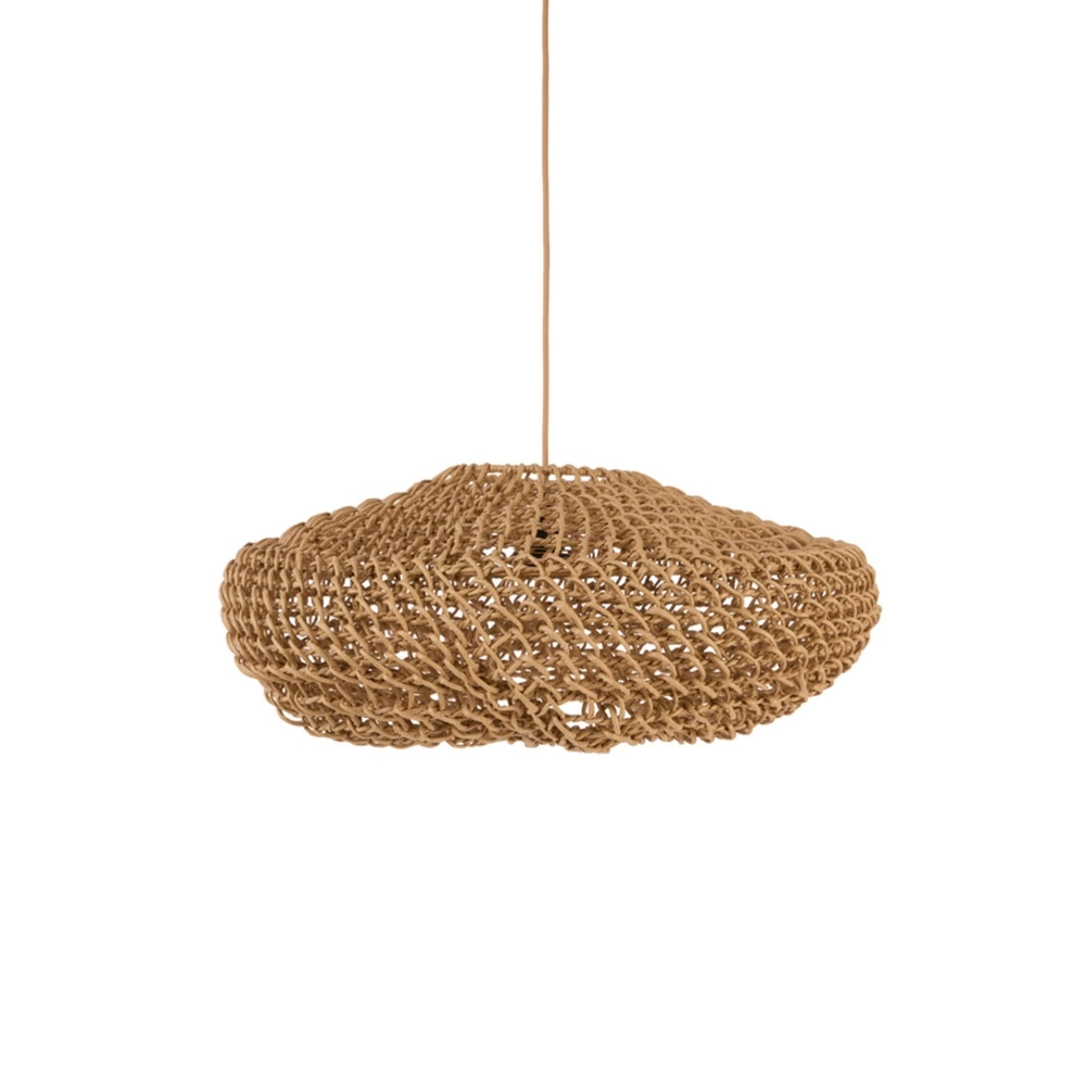 Lampe suspendue Twan Ø 65 cm marron