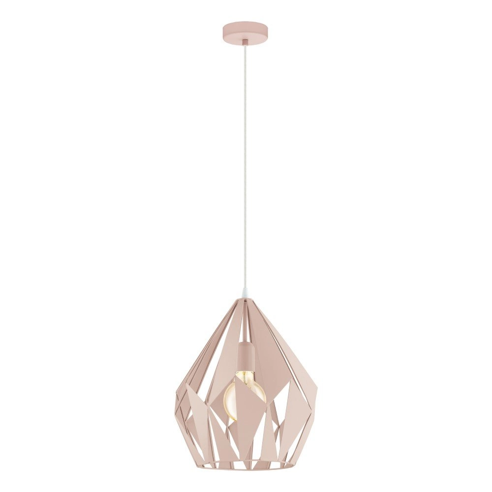 Lampe à suspension Carlton-P Rose pastel Eglo 9002759490249