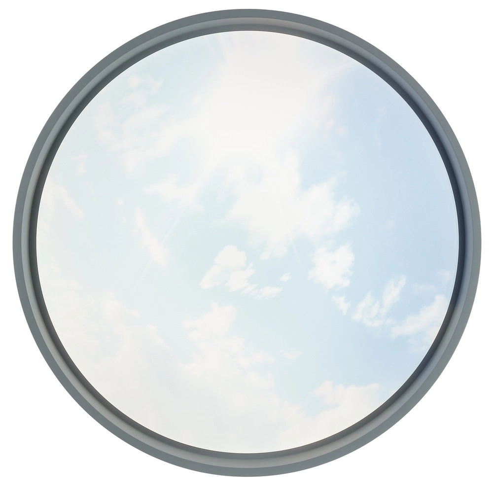 Éclairage de plafond Sky-Dream blanc avec gris Ø 48,5cm Brilliant 4004353473999